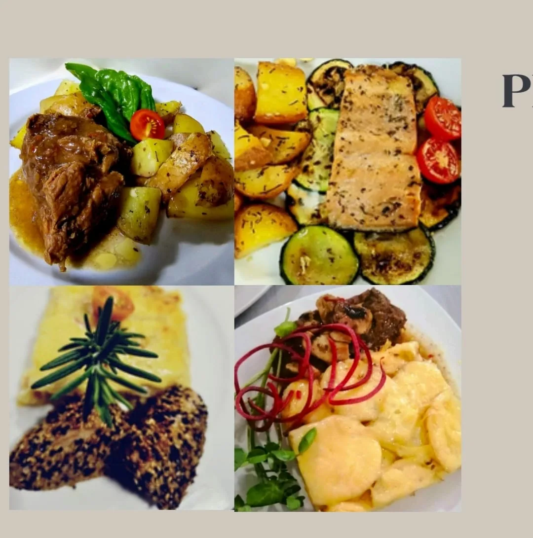 Platos de banquetería para celebraciones en Casona de Ossa Eventos