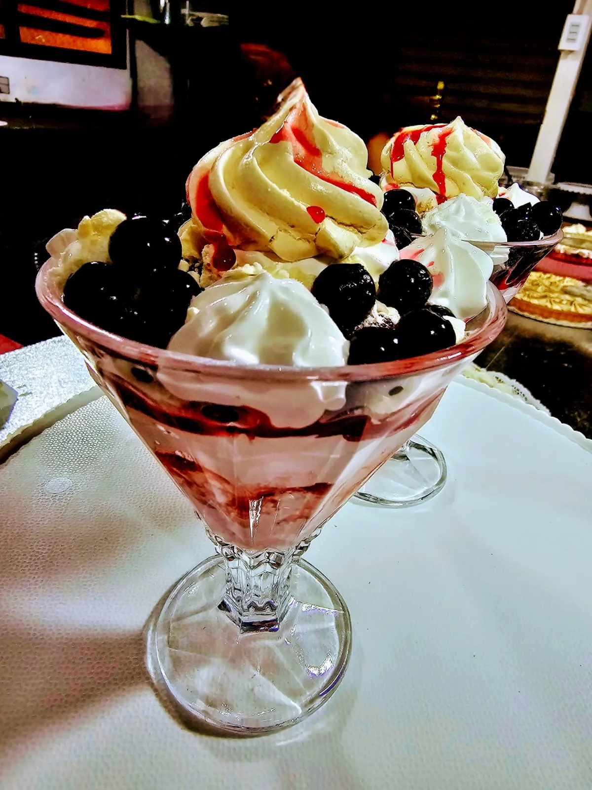 Postres y preparaciones dulces para una celebración