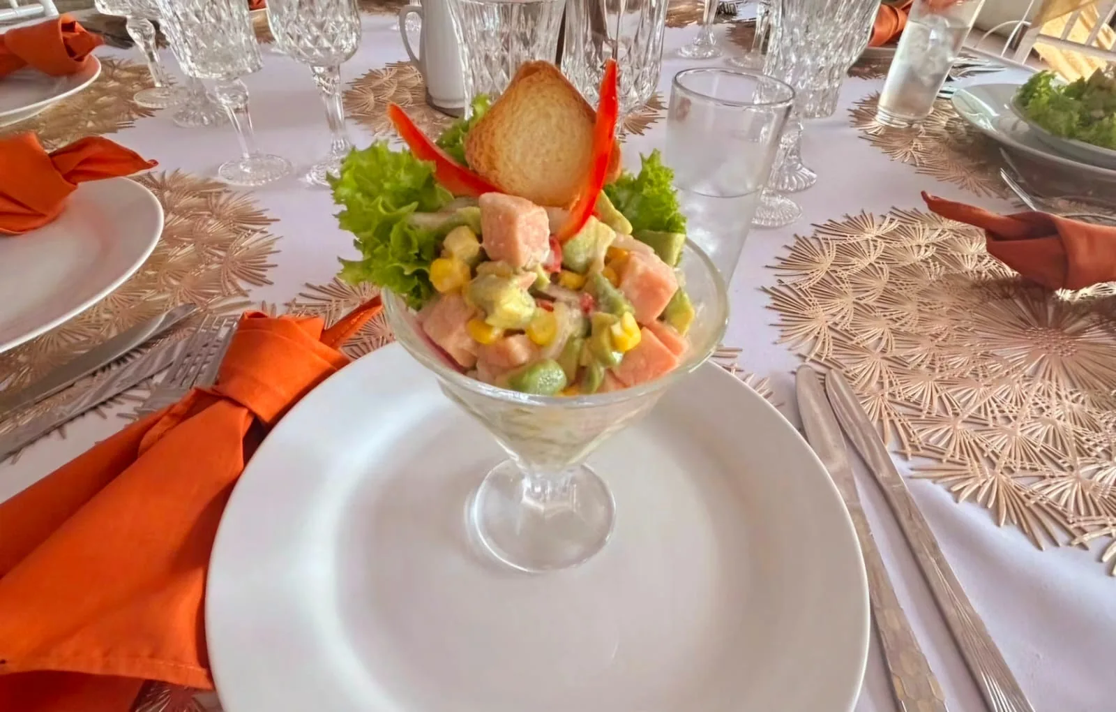 Propuesta gastronómica y banquetería de Casona de Ossa Eventos