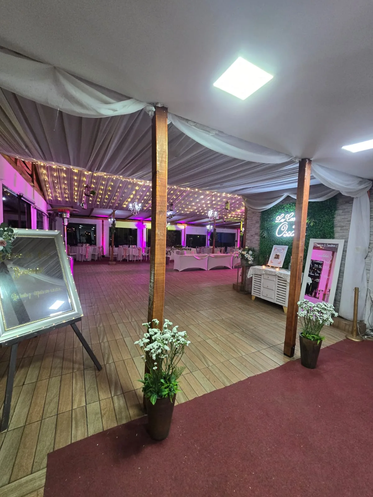 Salón de eventos de Casona de Ossa Eventos