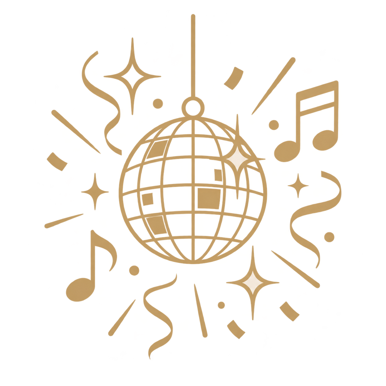 Ícono de fiesta y celebración